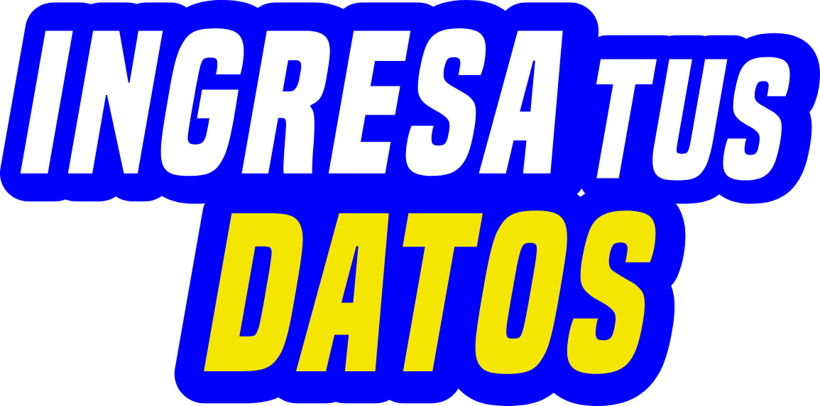 Ingresa tus datos